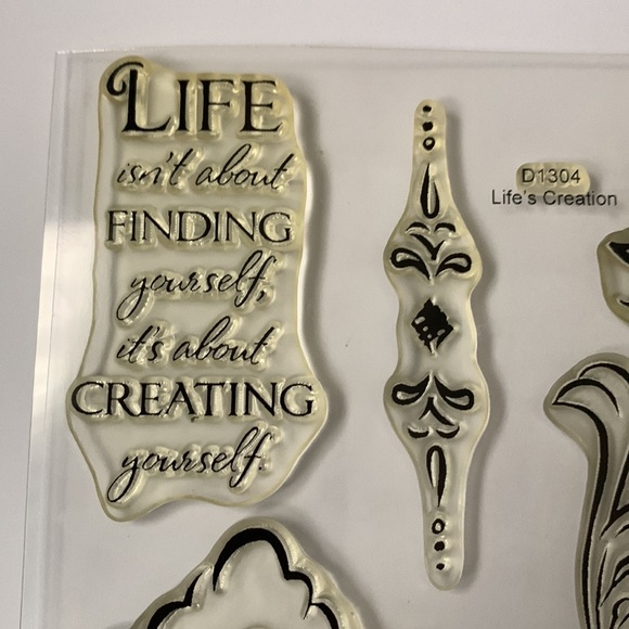 Life’s Creation D1304 stamp set - Picture 3 of 9